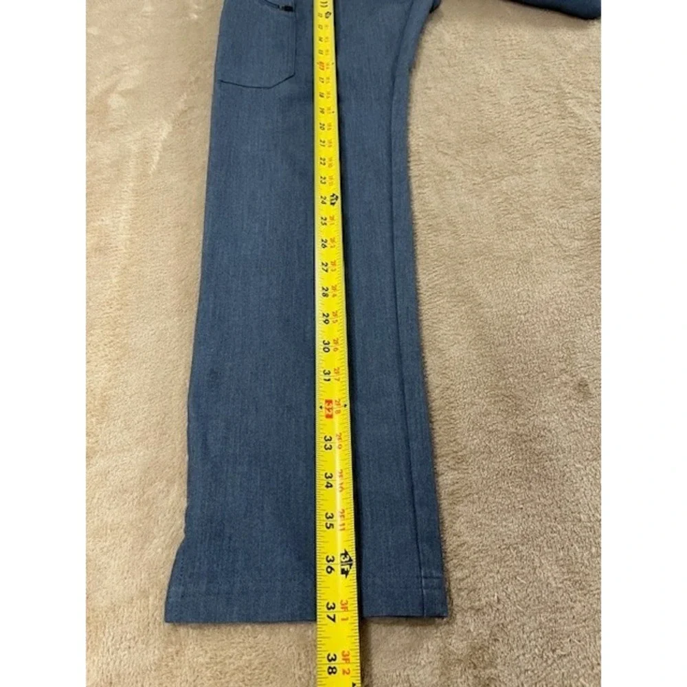 Figs pants women's size XS blue Cargo Scrub‎ Pull On T2000R technical collection